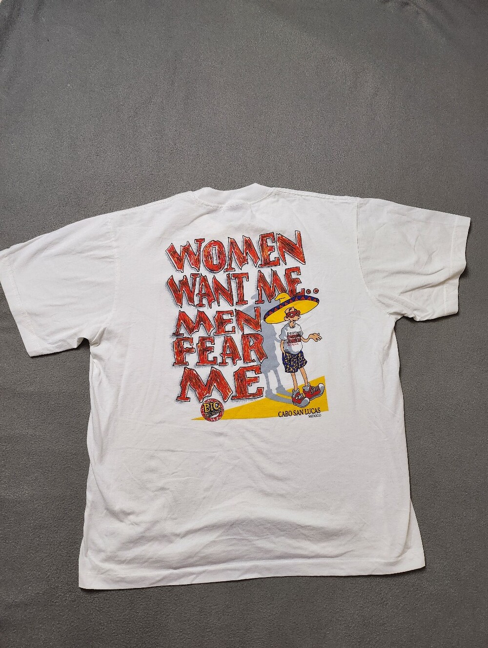 Vintage Big Johnson Cabo San Lucas Tee XL Humor Funny Adult Humor - Picture 6 of 9